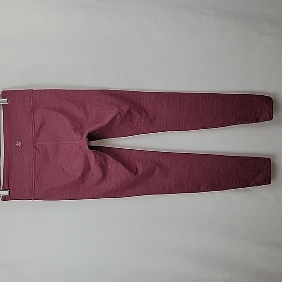Athleta 7/8 Length Leggings Light Raspberry/ Mauve Size Small - Picture 4 of 10